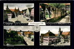 73261601 Feuchtwangen Marktplatz Kreuzgang Rathaus Kirche  Feuchtwangen - Feuchtwangen