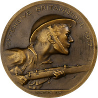 Royaume-Uni, Médaille, Première Guerre Mondiale, Offensive Britannique De - Andere & Zonder Classificatie