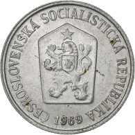 Tchécoslovaquie, 10 Haleru, 1969, Aluminium, TTB, KM:49.1 - Tschechoslowakei