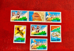 SENEGAL 1987 6v Neuf MNH ** Mi 948 / 953 Pájaro Bird Pássaro Vogel Ucello Oiseau - Perroquets & Tropicaux