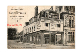 28 - La LOUPE - COMMERCE "NOUVEAUTES Et CONFECTIONS" -J. BLANDIN TAILLEUR -Place De L'HÔTEL De VILLE- - Autres & Non Classés