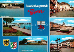 73259983 Bonn Rhein Marktplatz Rathaus Beethoven Halle Bonn Rhein - Bonn
