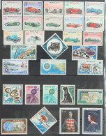 Monaco Jahrgang 1967 Ohne 869 Und 878 Postfrisch #KB731 - Altri & Non Classificati