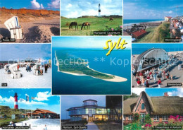 73259953 List Sylt Fliegeraufnahme Rotes Kliff Hoernumer Leuchtturm List Sylt - Other & Unclassified