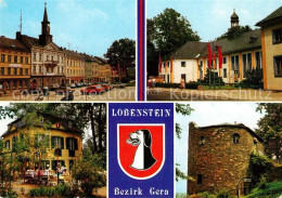 73259929 Lobenstein Bad Markt Alter Turm Kreiskrankenhaus Lobenstein Bad - Sonstige & Ohne Zuordnung