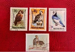 HONGRIE 196* 4v Oblitéré Ucello Oiseau Bird Pájaro Vogel HUNGARY UNGARN MAGYAR UNGHERIA - Autres & Non Classés