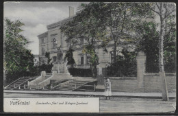 Germany. Vohwinkel. Landraths-Amt Und Krieger-Denkmal. Illustrated View Posted Postcard - Autres & Non Classés