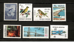 Argentina  1968-74  .-   Y&T  Nº   827-917/18-982/84-1052   ** - Unused Stamps