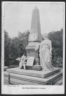 Germany. Leipzig. Das Grassi-Denkmal. Illustrated View Posted Postcard - Leipzig