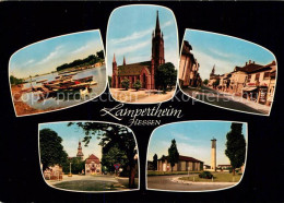 73258532 Lampertheim Bergstrasse Altrhein Domkirche Strassenpartien Lampertheim  - Autres & Non Classés