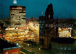 73258521 Berlin Europa Center Und Kaiser Wilhelm Gedaechtniskirche Berlin - Sonstige & Ohne Zuordnung