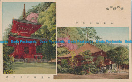 R016889 Old Postcard. Wooden Temples - Monde