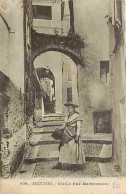 06 - Menton - Vieille Rue Mentonnaise - Folklore - CPA - Voir Scans Recto-Verso - Menton