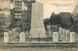 80 - Pierrepont Sur Avre - Monument Aux Morts - Correspondance - CPA - Voir Scans Recto-Verso - Altri & Non Classificati