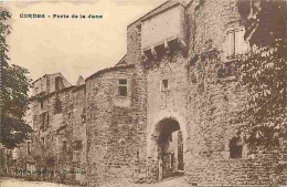 81 - Cordes - Porte De La Jane - CPA - Voir Scans Recto-Verso - Cordes