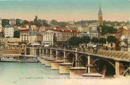 92 - Saint Cloud - Vue Générale Et Le Pont - CPA - Voir Scans Recto-Verso - Saint Cloud