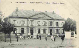 90 - La Chapelle Sous Rougemont - Mairie Et Ecole - Animé - CPA - Voir Scans Recto-Verso - Other & Unclassified