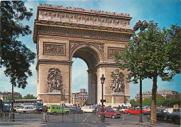 Automobiles - Paris - Arc De Triomphe - Bus - Autocar - CPM - Voir Scans Recto-Verso - Turismo