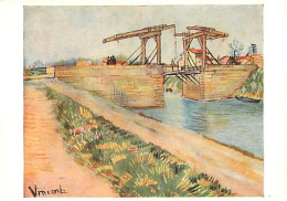 Art - Peinture - Vincent Van Gogh - The Drawbridge - CPM - Carte Neuve - Voir Scans Recto-Verso - Paintings