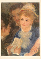 Art - Peinture - Pierre-Auguste Renoir - La Lecture Du Rôle - CPM - Voir Scans Recto-Verso - Peintures & Tableaux