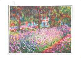 Art - Peinture - Claude Monet - Jardin De Monet à Giverny - CPM - Voir Scans Recto-Verso - Malerei & Gemälde