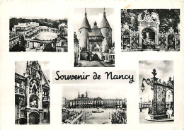 54 - Nancy - Multivues - Carte Dentelée - CPSM Grand Format - Etat Pli Visible - Voir Scans Recto-Verso - Nancy