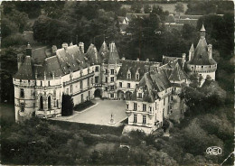 41 - Chaumont Sur Loire - Le Château - Vue Aérienne - Mention Photographie Véritable - Carte Dentelée - CPSM Grand Forma - Autres & Non Classés