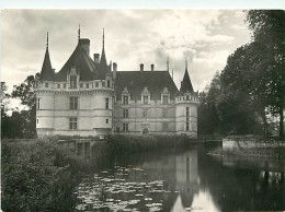 37 - Azay Le Rideau - Le Château - Ensemble Vu De L'Est - Mention Photographie Véritable - CPSM Grand Format - Carte Neu - Azay-le-Rideau