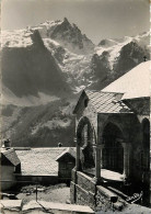 05 - Les Terrasses - L'Eglise Et Grand Pic De La Meije - CPSM Grand Format - Etat Léger Pli Visible - Voir Scans Recto-V - Sonstige & Ohne Zuordnung