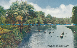 R017729 Boating On Bronx Lake. New York Zoological Park - Monde