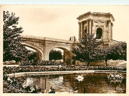 34 - Montpellier - Le Peyrou - Le Château D'Eau - CPSM Grand Format - Voir Scans Recto-Verso - Montpellier