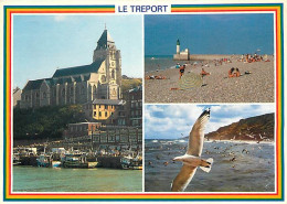 76 - Le Tréport - Multivues - Bateaux - Scènes De Plage - CPM - Voir Scans Recto-Verso - Le Treport