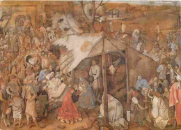Art - Peinture Religieuse - Pieter Bruegel - L'adoration Des Mages - Musée De Bruxelles - CPM - Voir Scans Recto-Verso - Quadri, Vetrate E Statue
