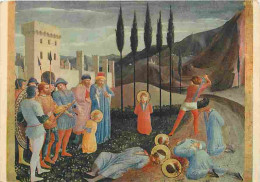 Art - Peinture Religieuse - Angelico - Martyre De St Come Et St Damien - CPM - Voir Scans Recto-Verso - Quadri, Vetrate E Statue