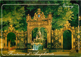 54 - Nancy - Fontaine D'Amphitrite - Grilles En Fer Forgé De Jean Lamour - CPM - Voir Scans Recto-Verso - Nancy