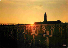 55 - Douaumont - L'Ossuaire De Douaumont - Le Cimetière National Militaire - Coucher De Soleil - CPM - Voir Scans Recto- - Douaumont