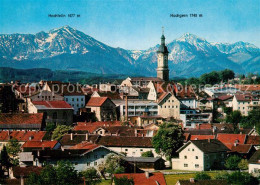 73258434 Traunstein Oberbayern Mit Hochfelln Und Hochgern Traunstein Oberbayern - Traunstein