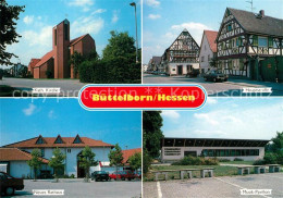 73258276 Buettelborn Kath Kirche Hauptstrasse Neues Rathaus Musik Pavillon Buett - Sonstige & Ohne Zuordnung