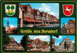 73258182 Burgdorf Hannover Kirche Hauptstrasse Fachwerkhaeuser Burgdorf Hannover - Autres & Non Classés