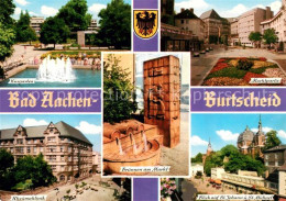 73258164 Burtscheid Aachen Kurgarten Marktpartie Rheumaklinik Brunnen St Johann  - Aken