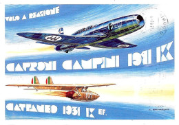 [MD9691] CPM - VOLO A REAZIONE IN ITALIA - CON ANNULLO VOLO CELEBRATIVO 1° VOLO POSTALE - PERFETTA - Viaggiata 1991 - 1919-1938: Between Wars