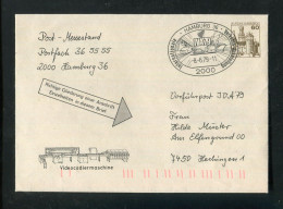 "BUNDESREPUBLIK DEUTSCHLAND" 1979, Brief "IVA-Vorfuehrpost (Postautomation)" SSt. "HAMBURG" (R1262) - Lettres & Documents