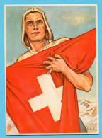 Bundesfeierkarte Nr, 72 - Eidgenosse - Mit Stempel Rütli Bundesfeier 1941 - Brieven En Documenten