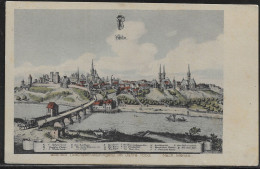 Germany. Saalfeld. (Sachen-Meiningen) Im Jahre 1650. Illustrated View Posted Postcard - Saalfeld