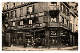 Maison Jules Hurstel - Victor Maréchal - Rue Léopold Bourg à Epinal (Testart éditeur) - Epinal