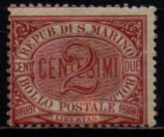 SAINT-MARIN 1895-9 * - Nuevos