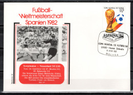 Spain 1982 Football Soccer World Cup Commemorative Cover Match USSR - New Zealand 3:0 - 1982 – Espagne