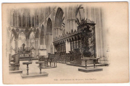 CPA Cathédrale De BAYEUX Les Stalles - Bayeux