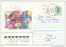 Registered Stationery Commercial Cover - 10 January 1992 Tartu-10 - Estland