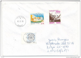 Cover Abroad / CEPT Europa - 5 May 1995 Luua - Estonia